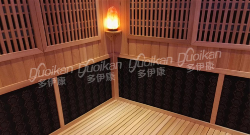 多伊康汗蒸桑拿房： 精选木中贵族“香柏木”